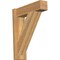 Ekena Millwork Traditional Block Rough Sawn Outlooker, Western Red Cedar, 6"W x 20"D x 24"H OUT06X20X24TRA05RWR - alternate 1